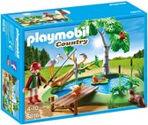 Playmobil Country Ilot avec Pêcheur et Animaux