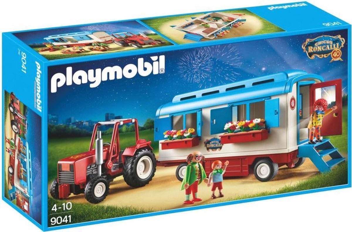 Playmobil 9041 Circus Roncalli Woonwagen met tractor | bol.com