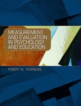 Measurement and Evaluation in Psychology and Education