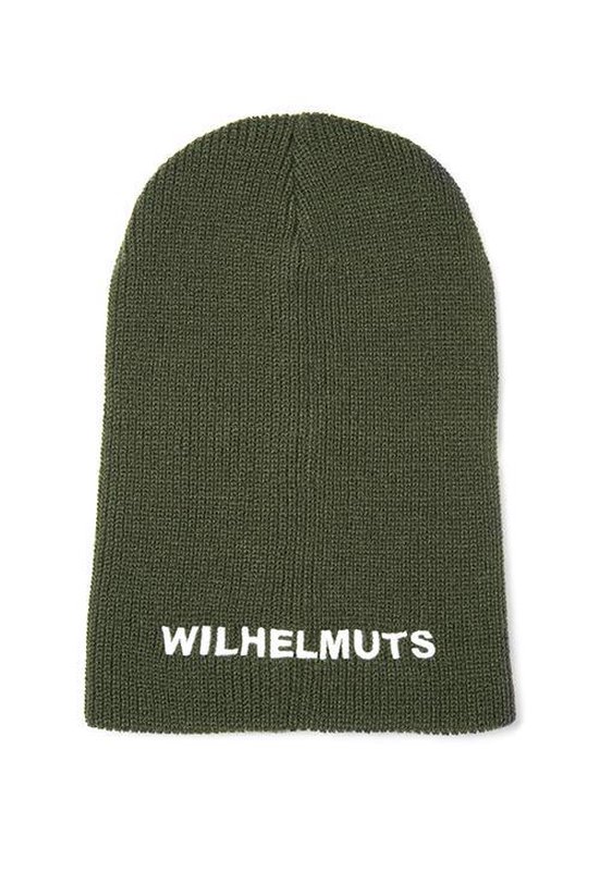 Wilhelmuts muts - one size - groen - uniseks - kinderen en volwassenen