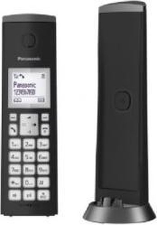 Panasonic KX-TGK210 Teléfono DECT Identificador de llamadas Negro