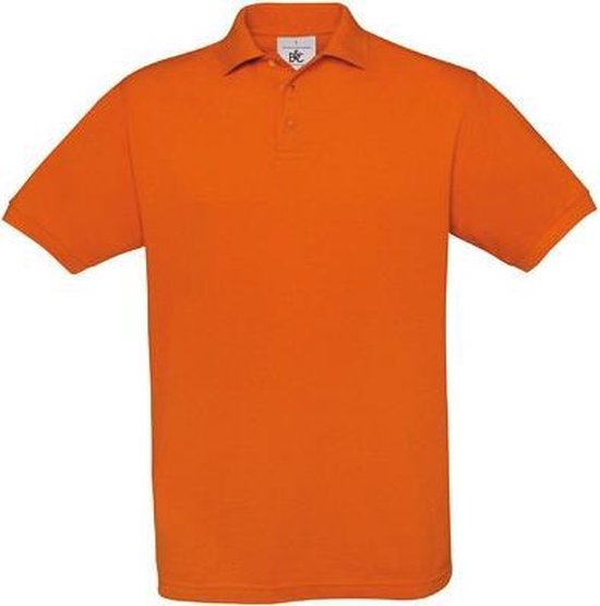Oranje polo t-shirt met korte mouw S - EK-WK- Olympische Spelen enz