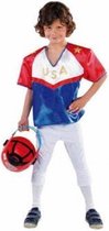 American Football rugby kostuum voor kids 128