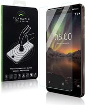 Screenprotector voor Nokia 6.1 (2018), tempered glass (glazen screenprotector)