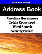 Address Book Carolina Hurricanes Trivia Crossword & WordSearch Activity Puzzle