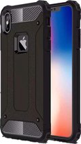 Armor Hybrid iPhone XR Hoesje - Zwart