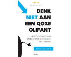 Omslag van Denk niet aan een roze olifant