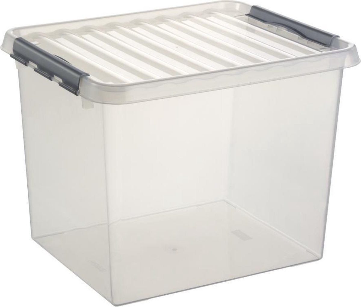 Sunware opbergbox Q-line 52L transparant 50x40x38cm