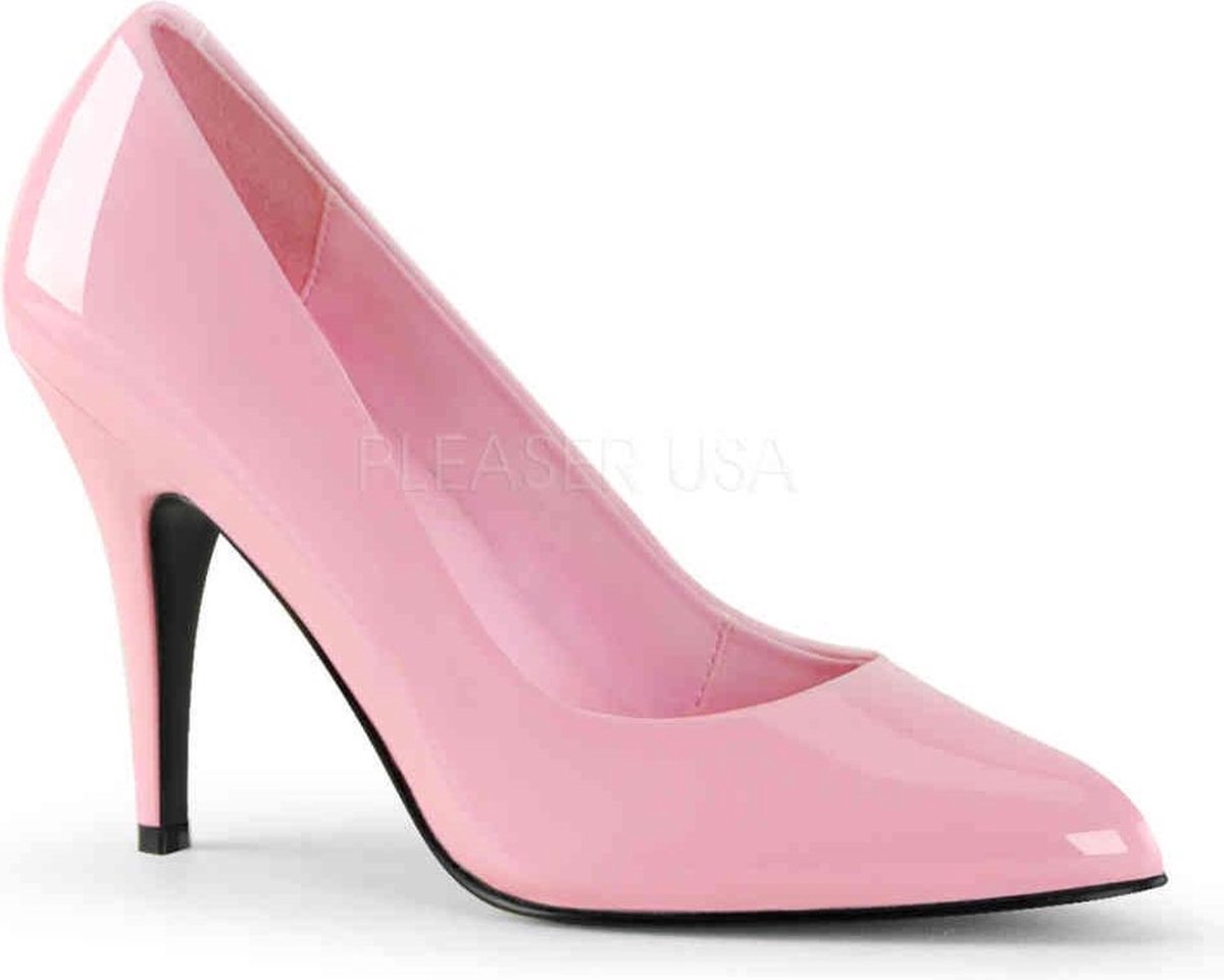 Goedkoopste EU 47 = US 16 | VANITY-420 | 4 Classic Pump, Bright Pink Pat