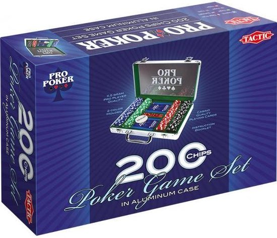Thumbnail van een extra afbeelding van het spel Pro Poker Case met 200 Chips van 11.5 Gram