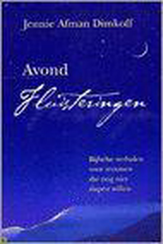 Cover van het boek 'Avondfluisteringen' van J. Afman-Dimkoff