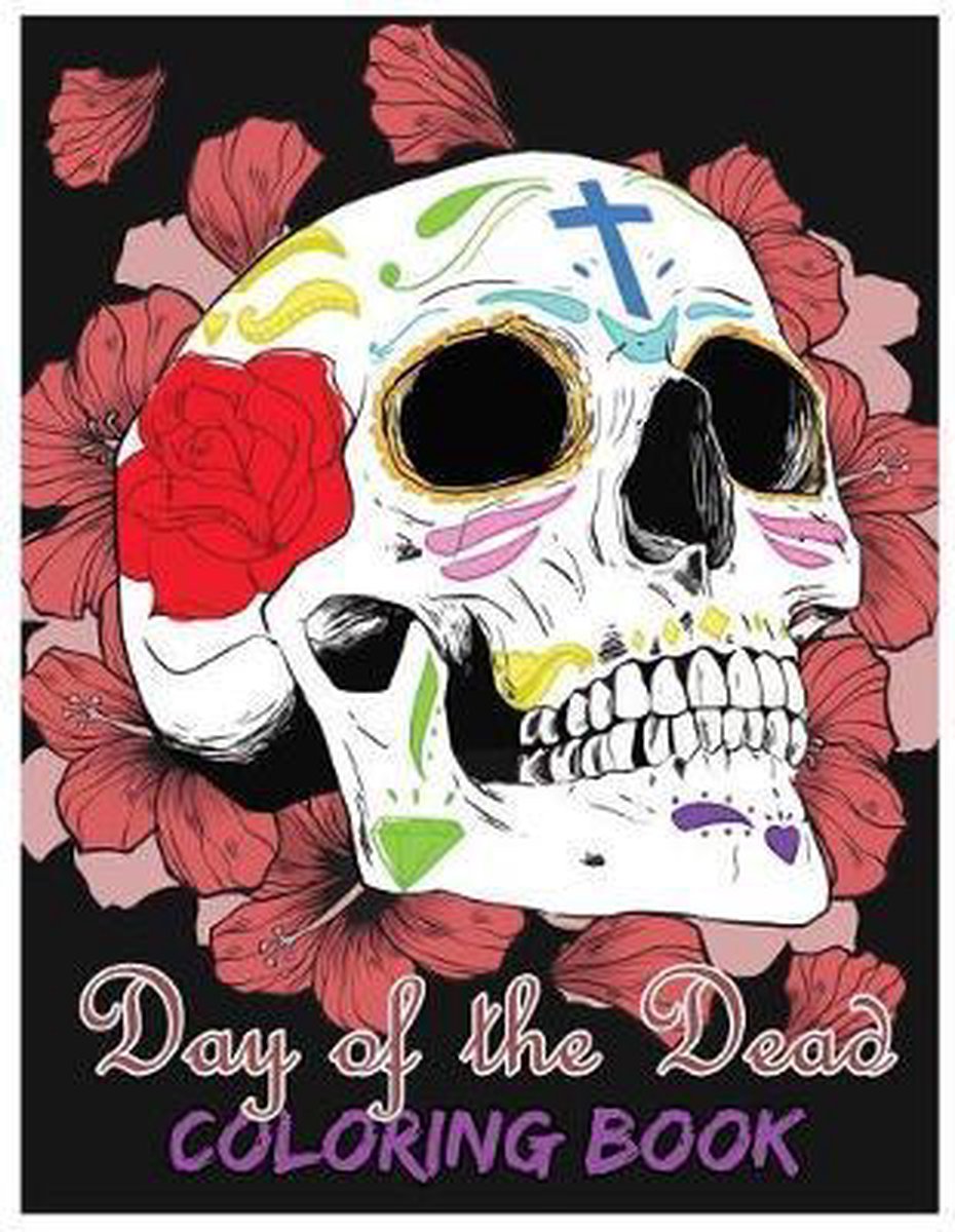 Day Of The Dead Coloring Book van Freedom Bird Design