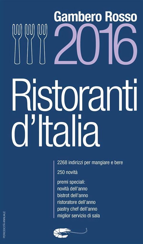 Ristoranti d'Italia 2016 - cover