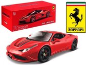 Ferrari 458 Speciale - 1:18 - Bburago - Rood