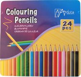 Crayons de couleur - 24 pièces