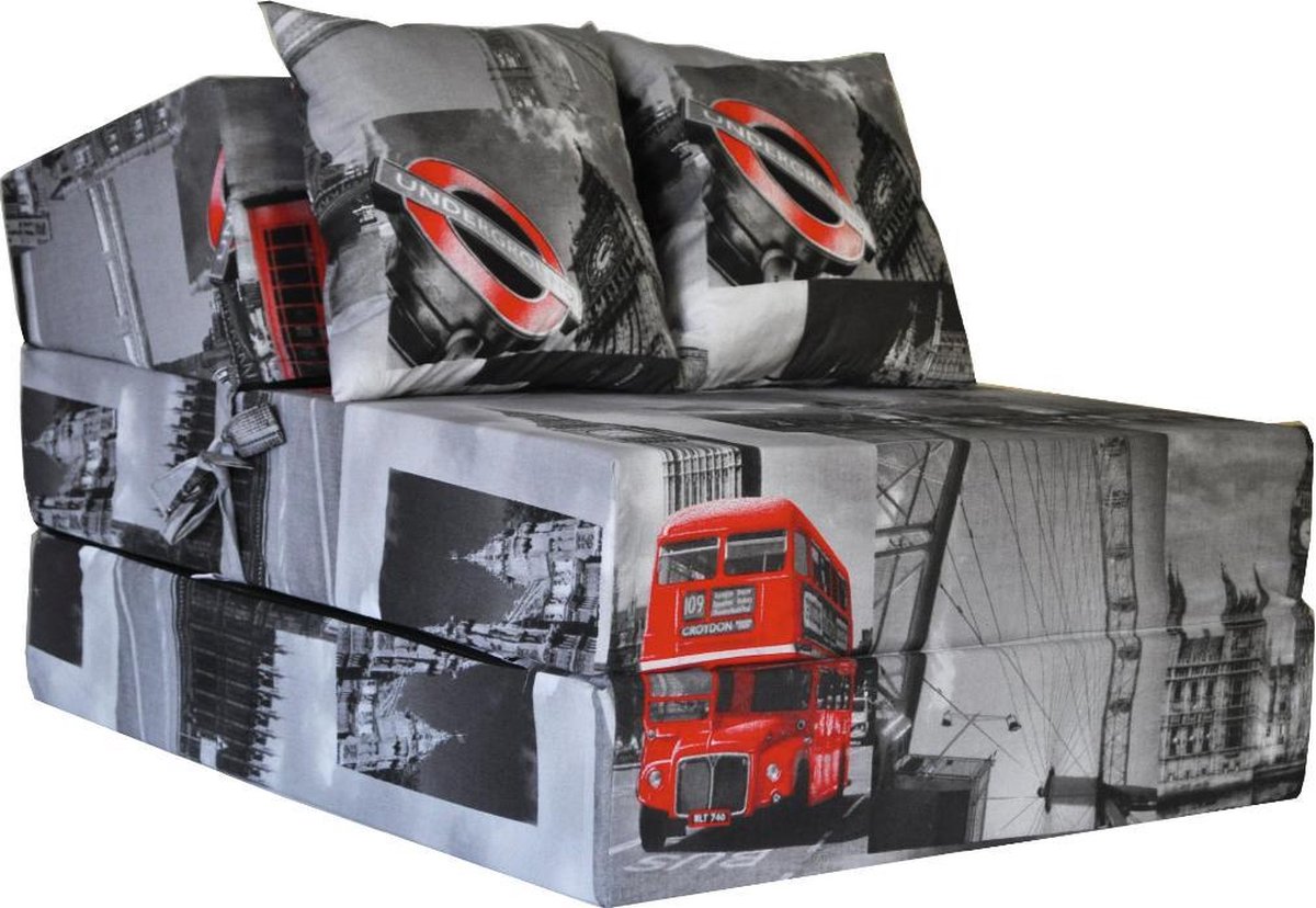Opvouwbaar matras - 1 persoons - 200x70x15 cm - Londen