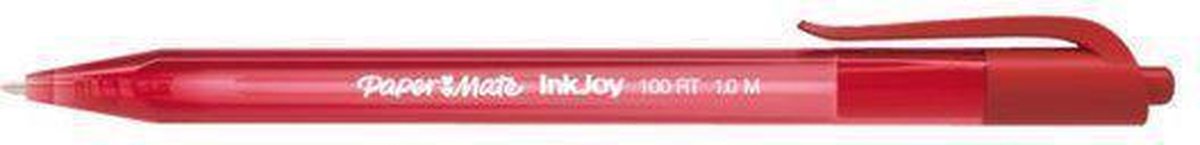 Balpen Papermate Inkjoy 100RT Rood