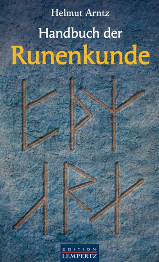 Handbuch der Runenkunde - cover