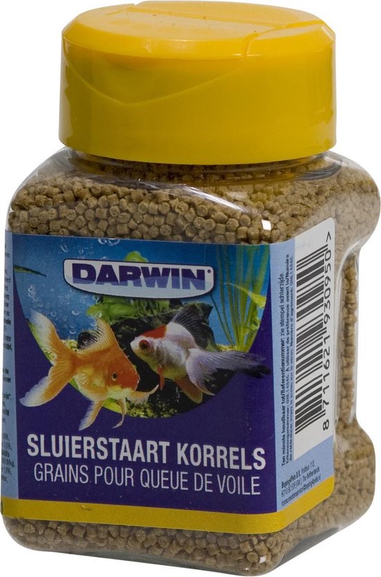 Darwin Sluierstaart Korrels - Vissenvoer - 330 ml - Darwin