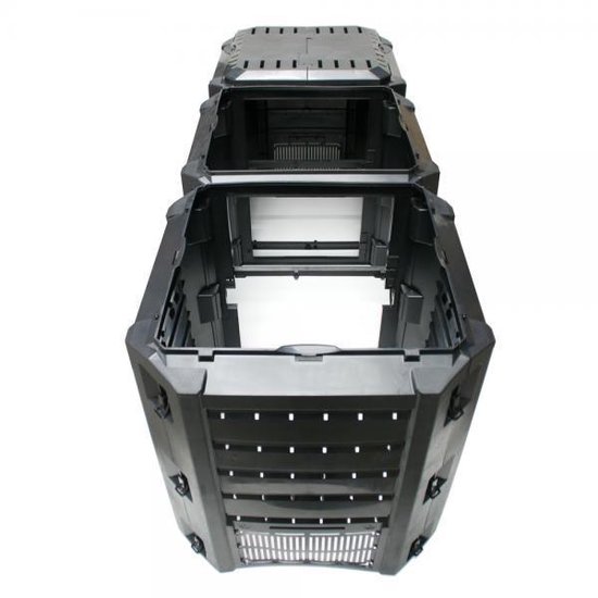 Compostsysteem zwart 1200 liter - 3 vaten van Merkloos	 — afbeelding 3