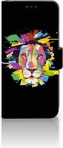 Huawei P20 Lite Bookcase hoesje Lion Color