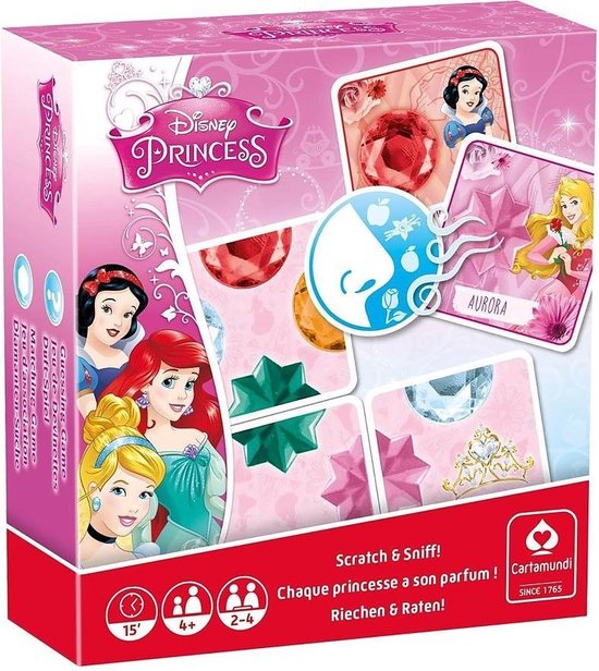 Princess spellendoos - betoverende spelletjes - met parfum | Games bol.com