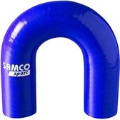 Samco Sport Tuyau silicone Samco coude 180 degrés - Longueur 102mm - Ø32mm - Bleu