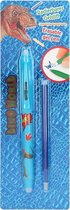 Dino World uitgumbare gelpen Blauw