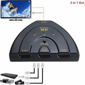 HDMI Switch Splitter 3 Poorts HDTV 1080P