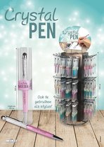 Miko Crystal Pen - Met stylus pen - Met leuke spreuk - Beste Collega