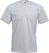 Fruit of the Loom T-shirt Valueweight, Grijs-Melee, Maat S