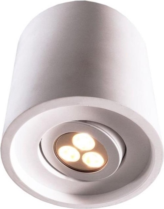 bol.com | Zoomoi | plafond spots wit dimbaar | Plafonniere | GU10 |  Geschikt voor LED