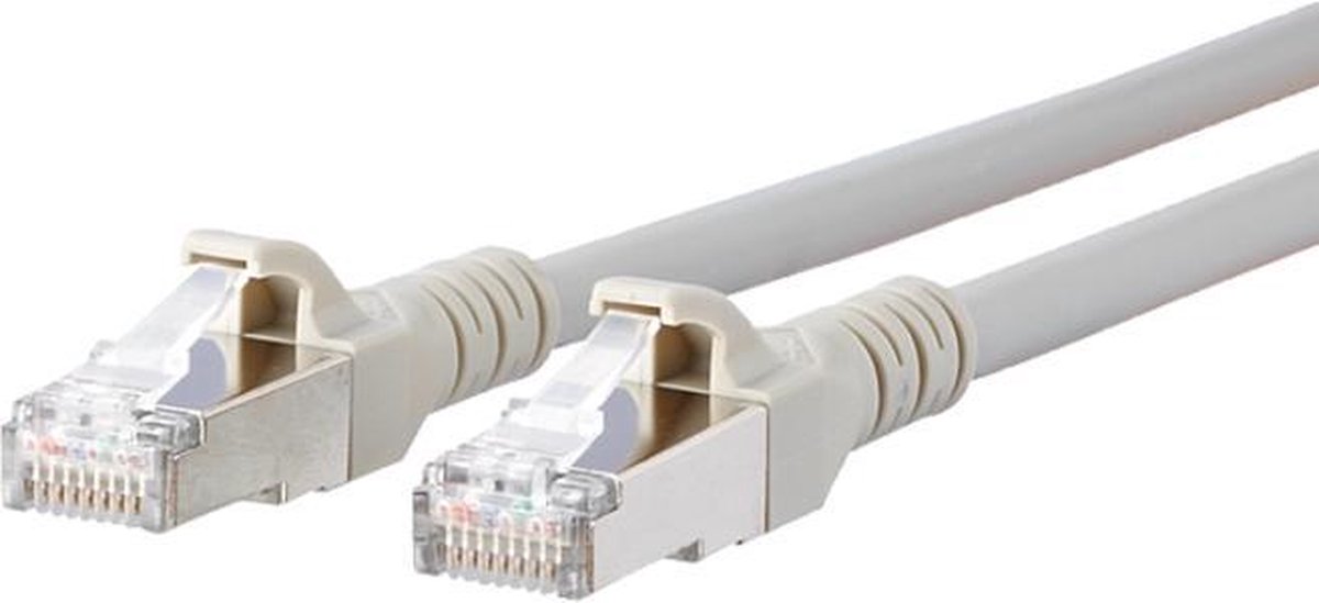 BTR NETCOM - Cat6A netwerkkabel - Grijs - 2 meter