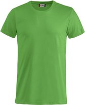 T-shirt Basic-T 145 gr / m2 vert herbe S
