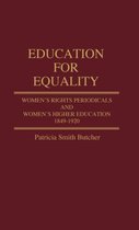 Contributions in Women's Studies- Education for Equality