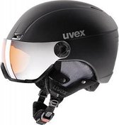 Uvex Hlmt400 visor style black mat 53-58 cm
