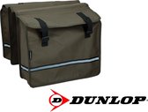 Dunlop Dubbele Fietstas - Bruin - 26 liter