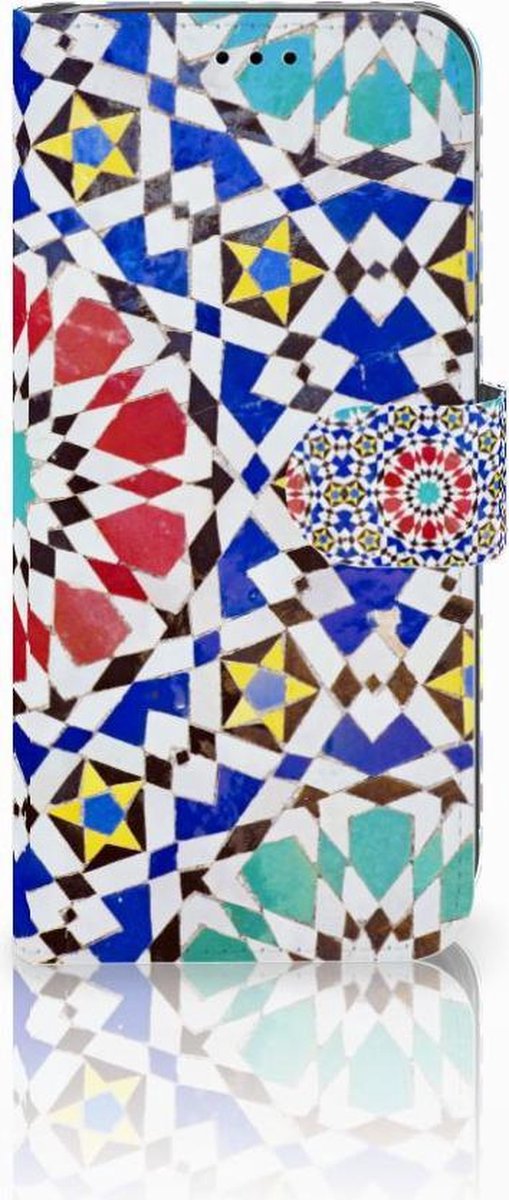 Boekhoesje voor Huawei P20 Lite Bookcase Mozaïek