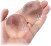 Fako Bijoux® - Waterparels - Water Absorberende Gelballen - 30-40mm - Transparant - 20 Stuks
