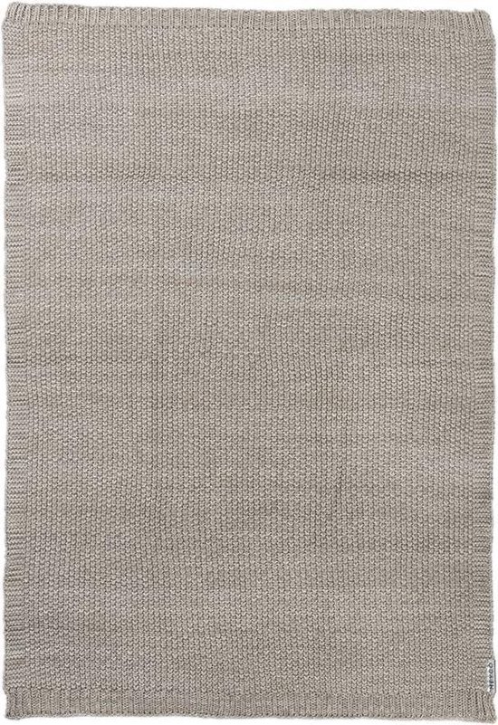 Meyco Silverline Relief Mixed ledikantdeken - 100 x 150 cm - zand
