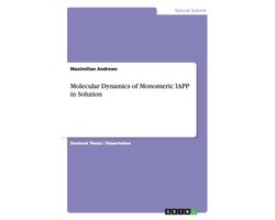 Molecular Dynamics of Monomeric IAPP in Solution