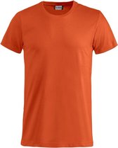 Basic-T bodyfit T-shirt 145 gr/m2 dieporanje 3xl