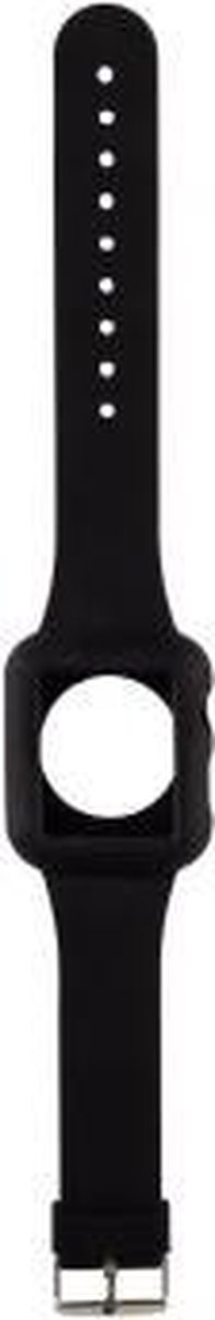 Hama Siliconen bandje - Apple Watch Series 1/2/3 (38mm) - Zwart