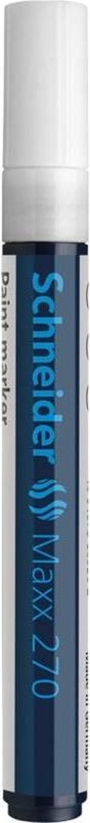 lakmarker Schneider Maxx 270 1-3 mm wit doos met 10 stuks