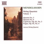 Aurora String Quartet - String Quartets 1 (CD)