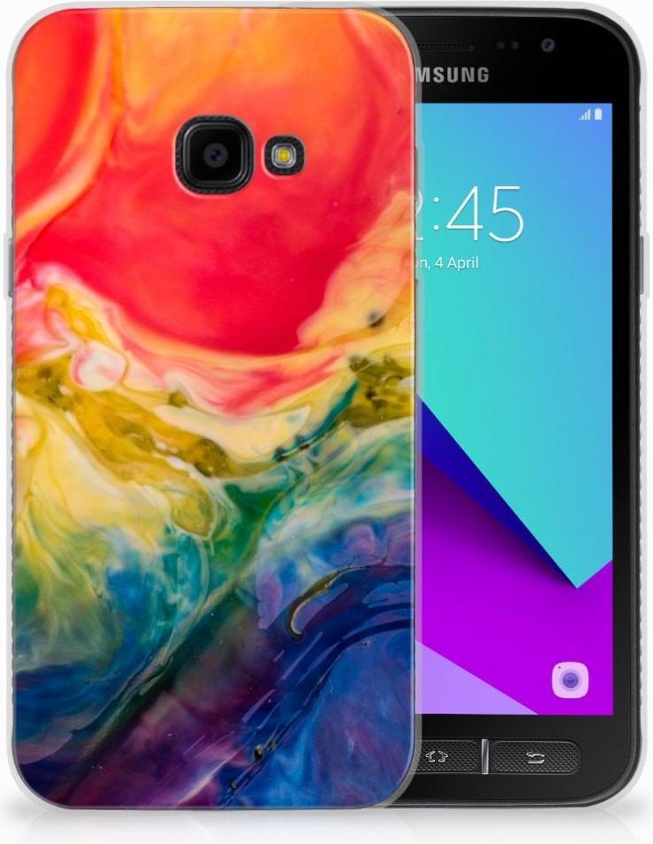 Hoesje maken Samsung Galaxy Xcover 4 | Xcover 4s Watercolor Dark