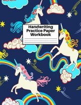 Handwriting Practice Paper Workbook