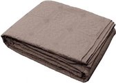Bedsprei Rick - Taupe - 2-persoons (220x220 cm)