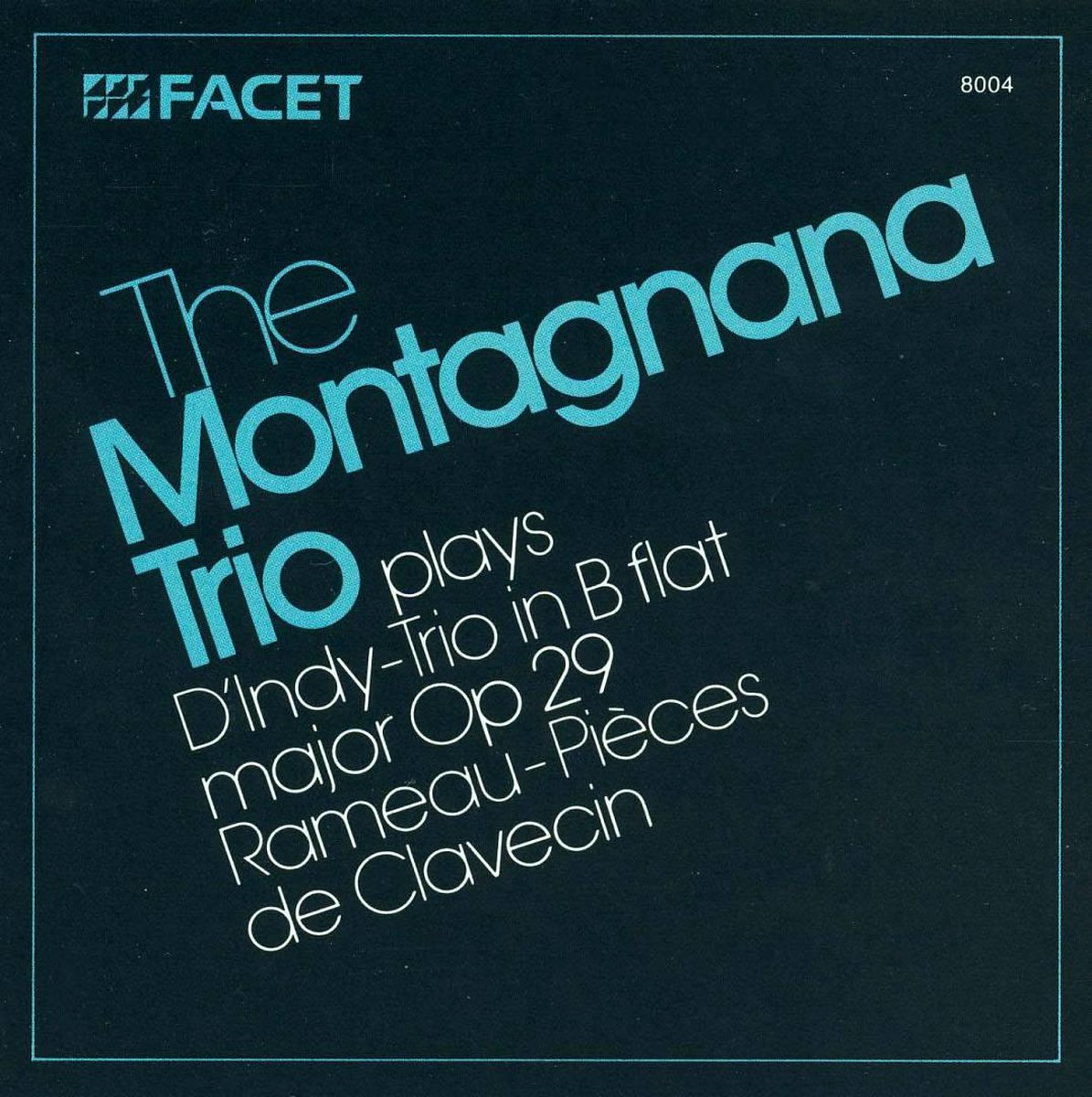 The Trio Mantagnana plays D'Indy and Rameau