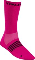 Spalding Col Sportsokken - Maat 36-40 - Unisex - roze/grijs